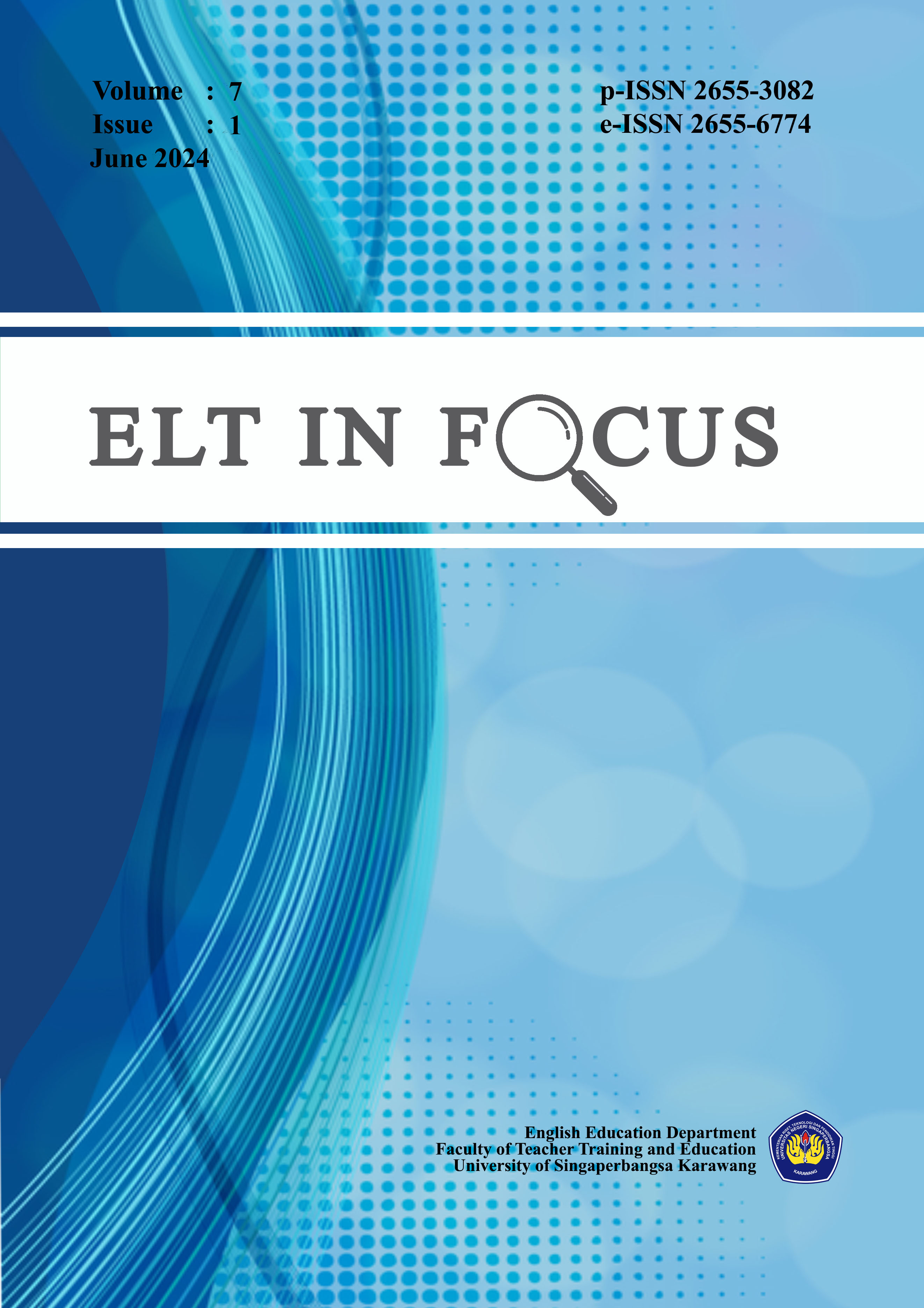 					View Vol. 7 No. 1 (2024): ELT in Focus
				