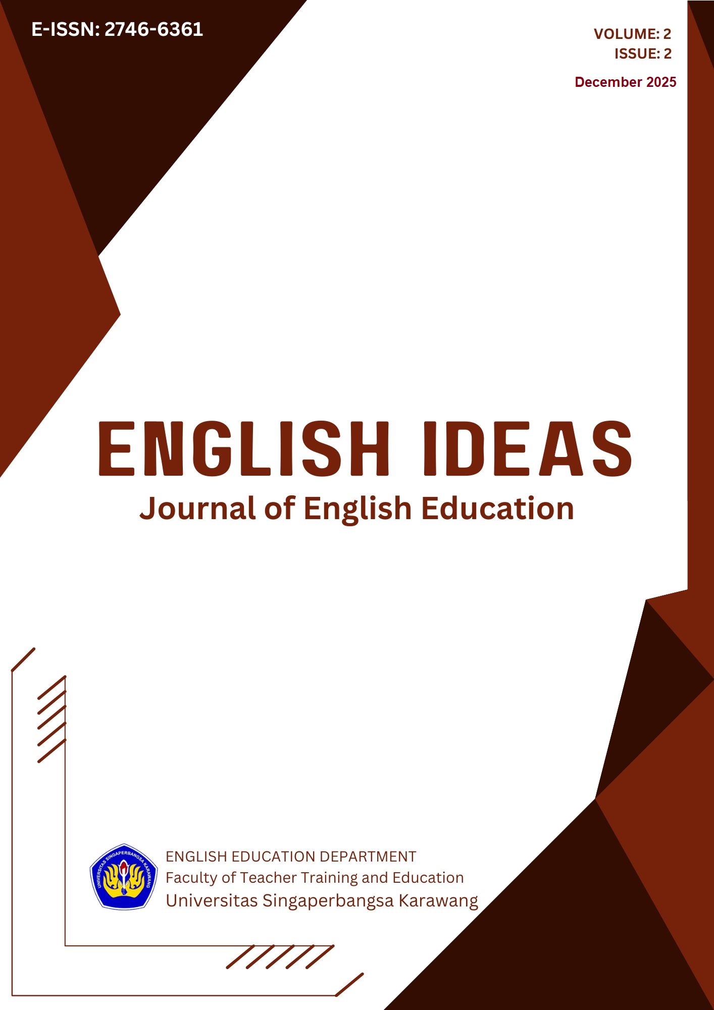 					View Vol. 2 No. 2 (2025): English Ideas: Journal of English Language Education
				